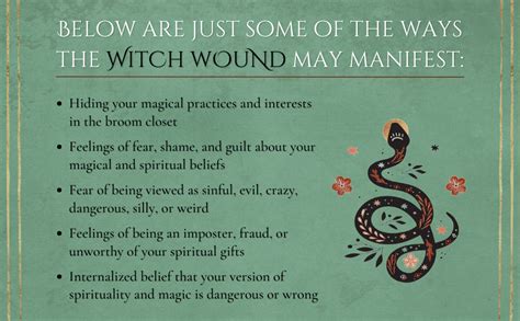 Embracing Your Witch Wound: Overcoming Fear and Cultivating Self-Love
